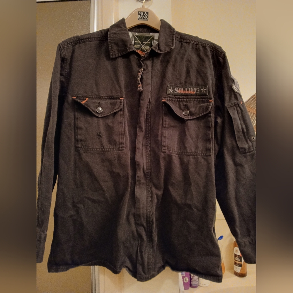 (Slim)SHADY: brandMen's Black Jacket by‎ Shady Operations.sz.M. Vintage